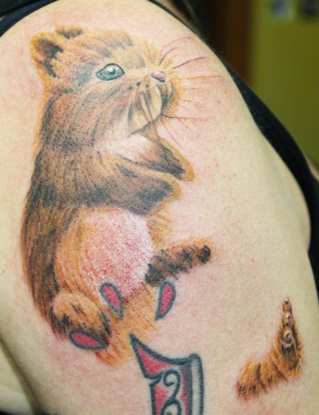 Tattoos - Bunny with severed leg - 62817